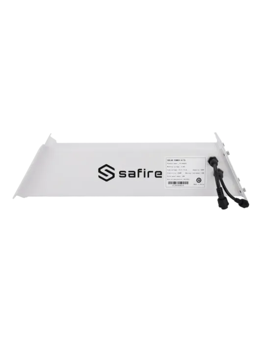 SAFIRE Sistema de alimentación autónoma para CCTV - Panel solar de 60W