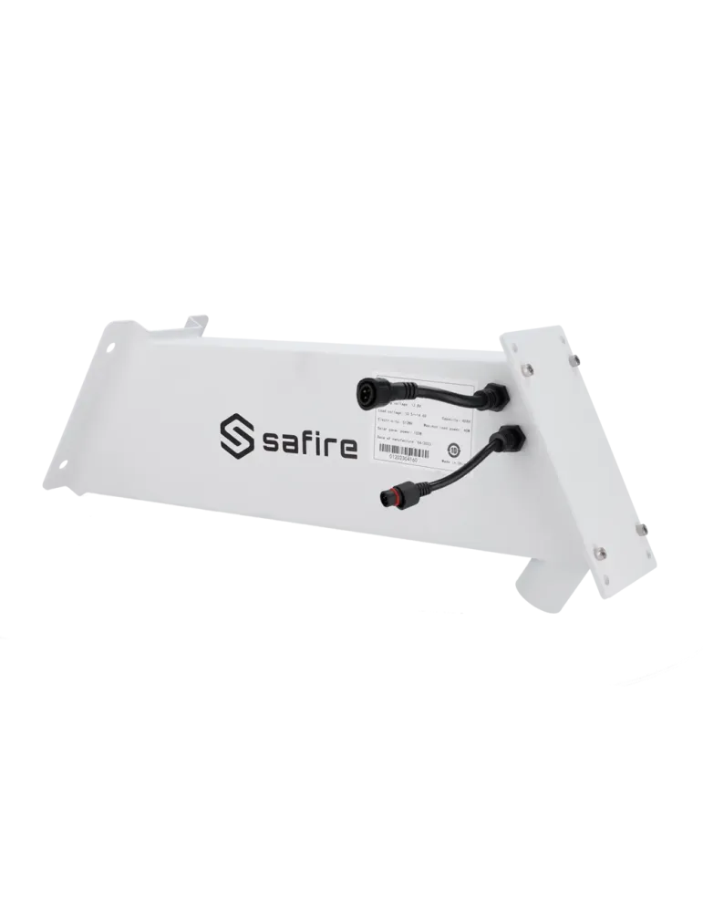 SAFIRE Sistema de alimentación autónoma para CCTV - Panel solar de 100
