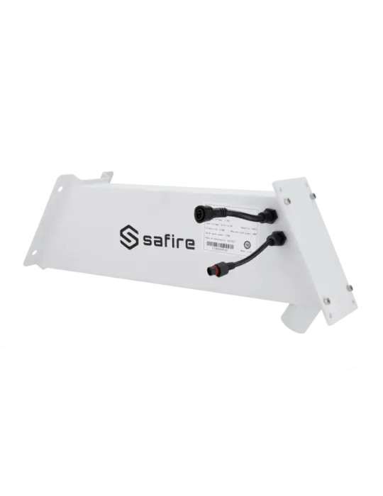 SAFIRE Sistema de alimentación autónoma para CCTV - Panel solar de 100