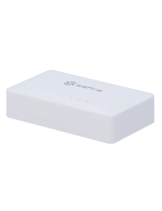 Safire - Switch de sobremesa - 5 puertos Gigabit - Velocidad 10/100/10