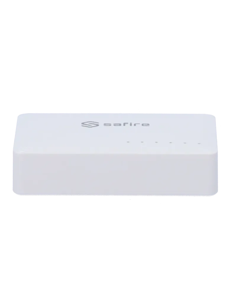 Safire - Switch de sobremesa - 5 puertos Gigabit - Velocidad 10/100/10