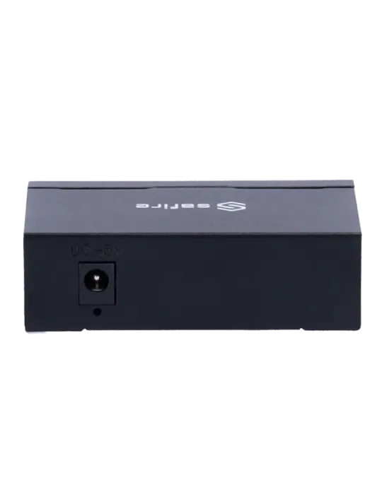 SAFIRE Switch de sobremesa - 5 puertos Gigabit - Velocidad 10/100/1000