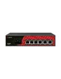 Safire Switch Hi-PoE - 4 puertos PoE + 2 Uplink RJ45 - Velocidad de pu