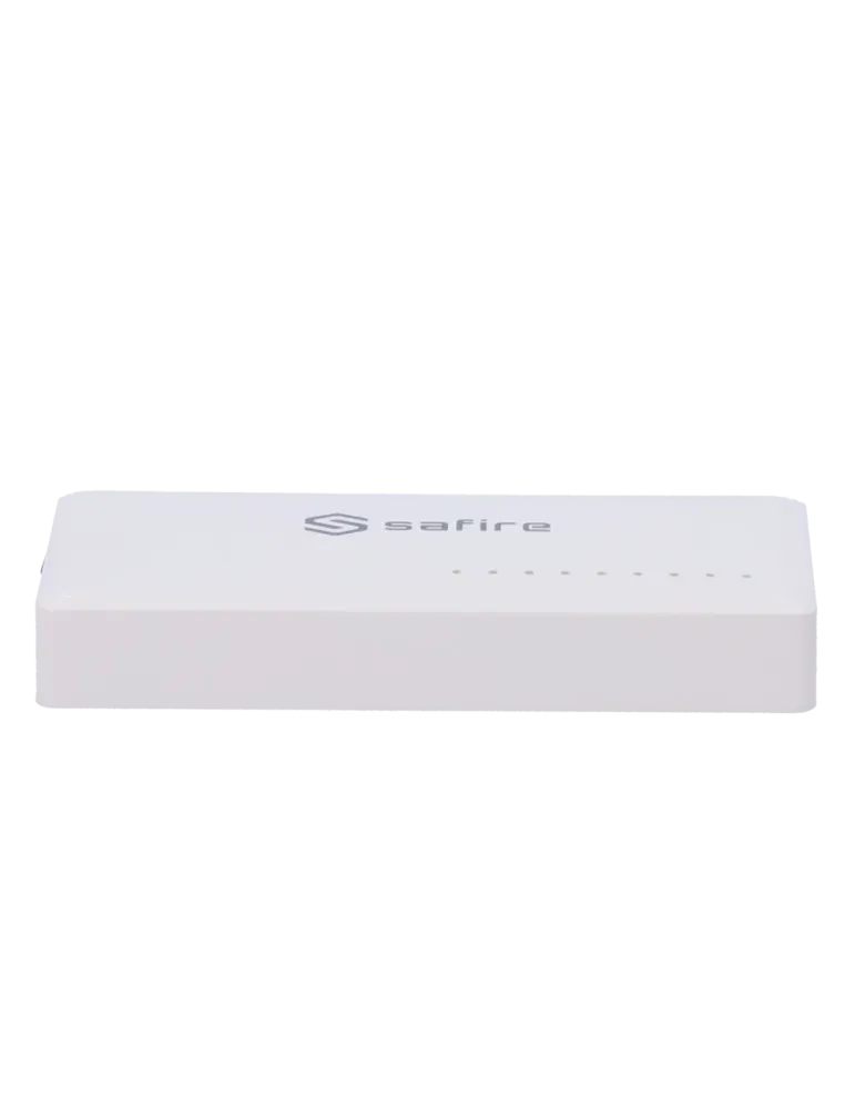 Safire - Switch de sobremesa - 8 puertos Gigabit - Velocidad 10/100/10