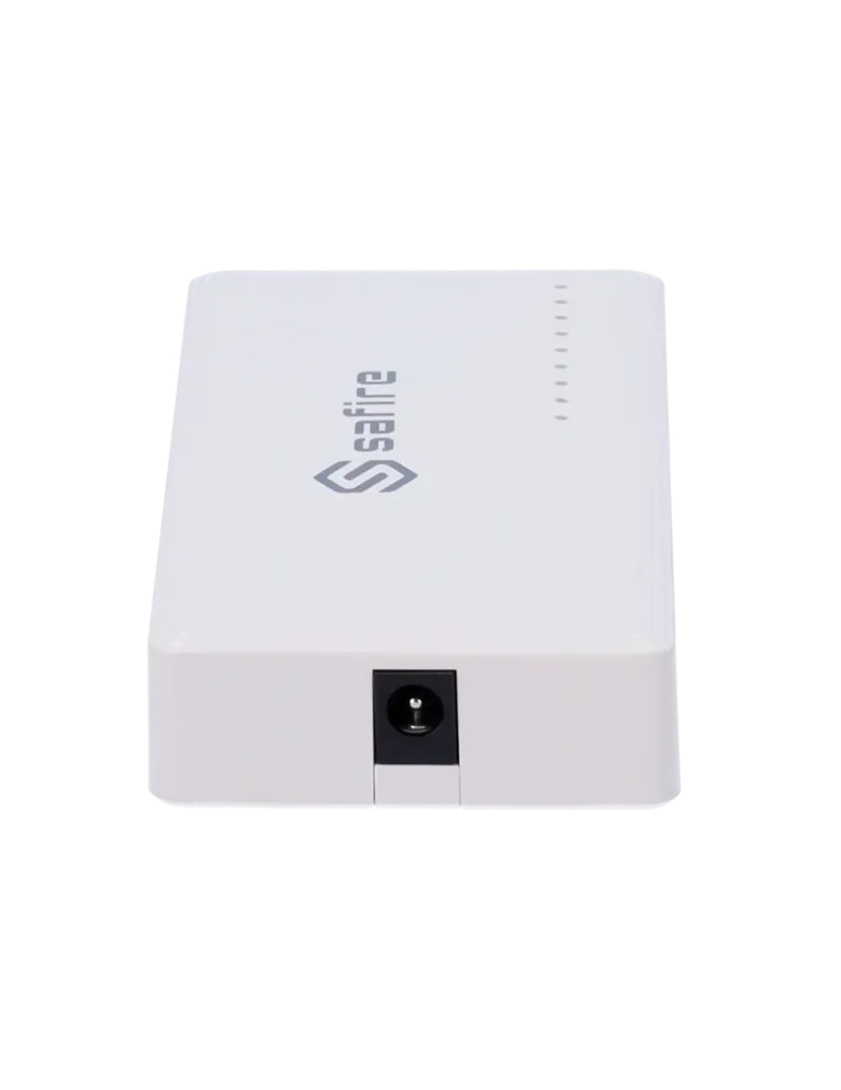 Safire - Switch de sobremesa - 8 puertos Gigabit - Velocidad 10/100/10