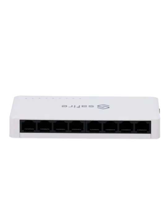 Safire - Switch de sobremesa - 8 puertos Gigabit - Velocidad 10/100/10