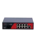 Safire Switch Hi-PoE - 8 puertos PoE + 1 Uplink RJ45 - Velocidad de pu