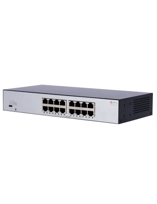 Safire Switch de sobremesa - 16 puertos Gigabit - Velocidad 10/100/100