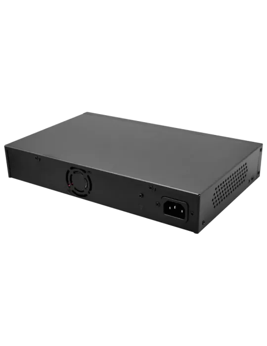 Safire Switch Hi-PoE - 16 puertos PoE + 2 SFP + 2 RJ45 - Velocidad de