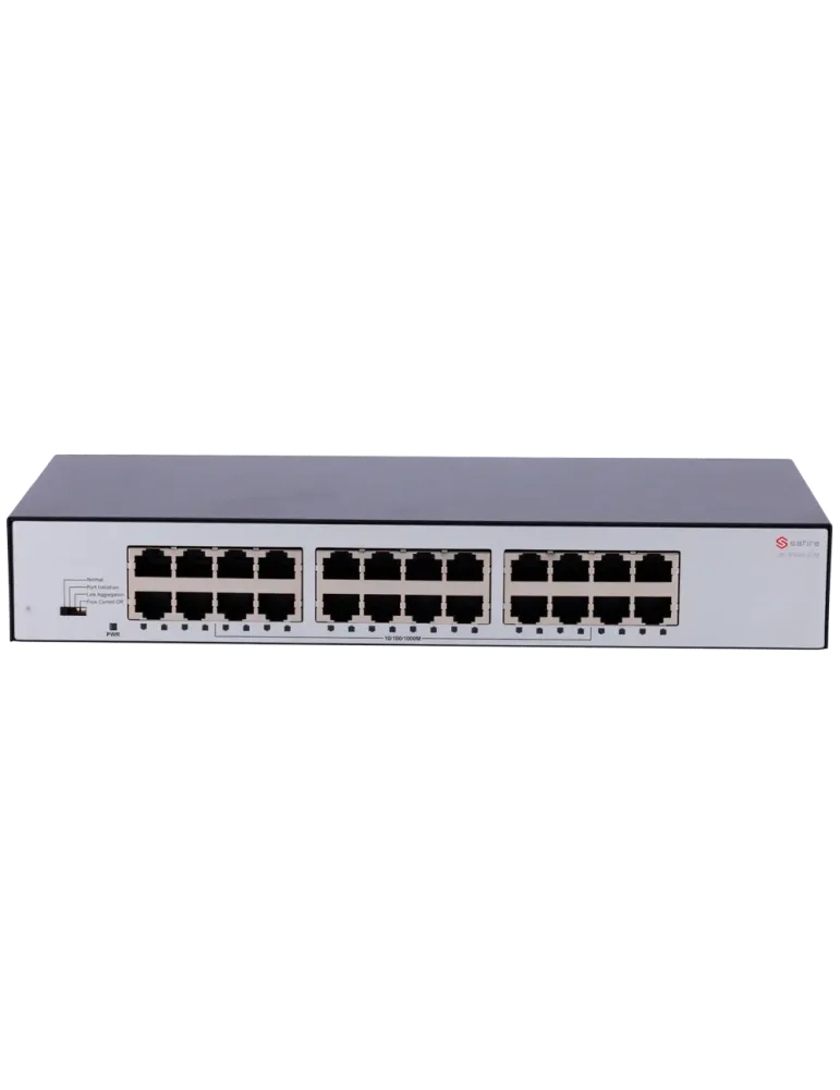 Safire Switch de sobremesa - 24 puertos Gigabit - Velocidad 10/100/100