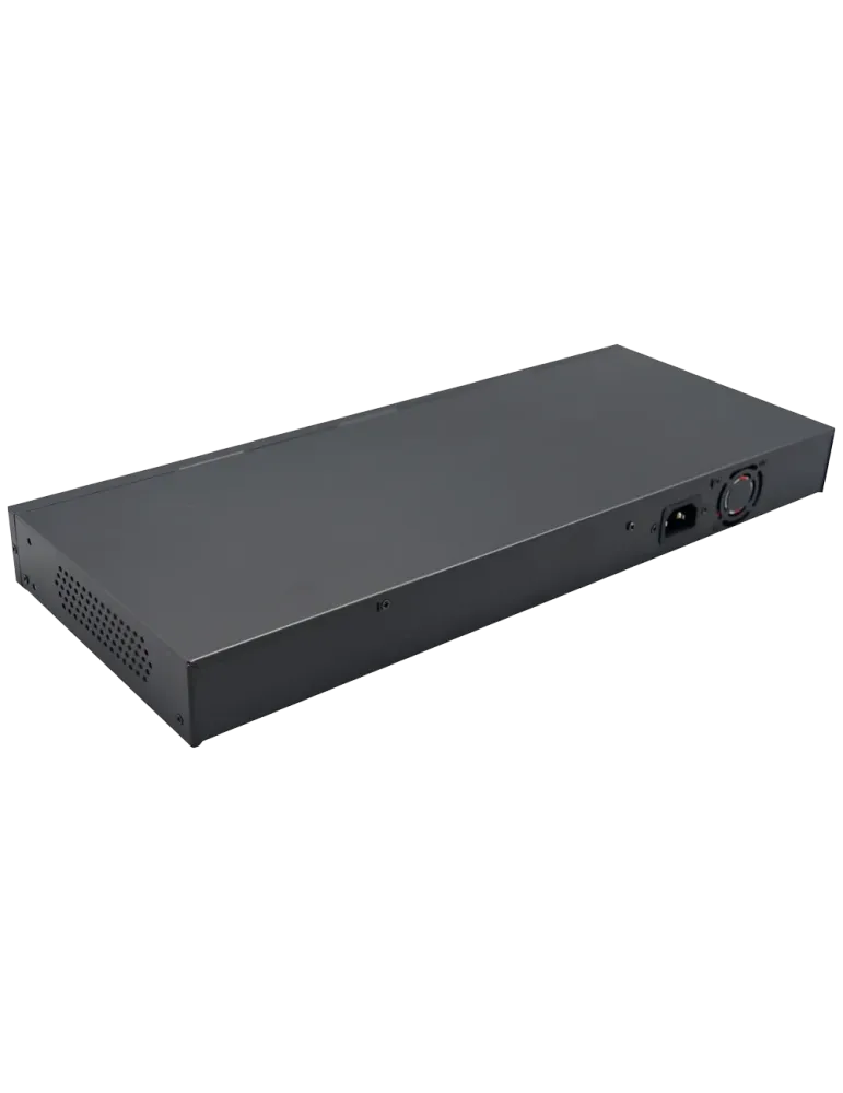 Safire Switch Hi-PoE - 24 puertos + 2.5GE SFP Uplink + 2 Uplink RJ45 -