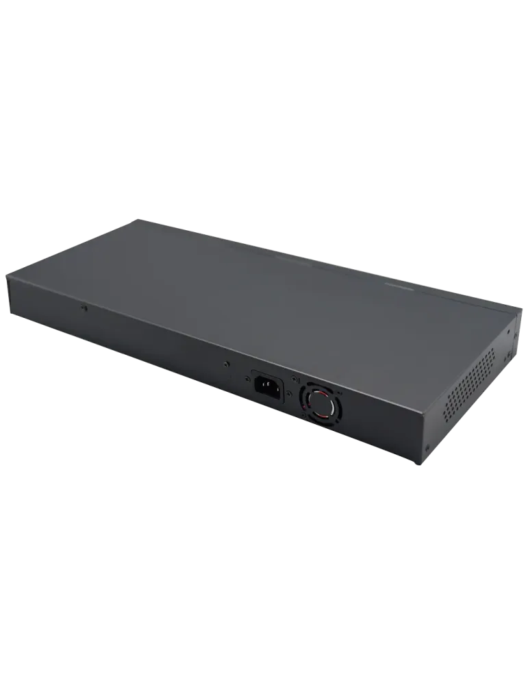 Safire Switch Hi-PoE - 24 puertos + 2.5GE SFP Uplink + 2 Uplink RJ45 -
