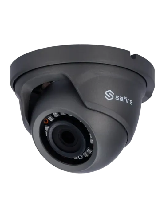 SAFIRE Cámara domo Gama 1080p ECO - 4 en 1 (HDTVI / HDCVI / AHD / CVBS