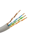 Safire Cable UTP categoría 5E - Conductor CCA - Diámetro 24 AWG-0,52mm