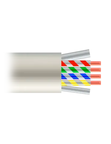 Safire Cable UTP categoría 6 - Conductor CCA - Diámetro 23 AWG-0,58mm