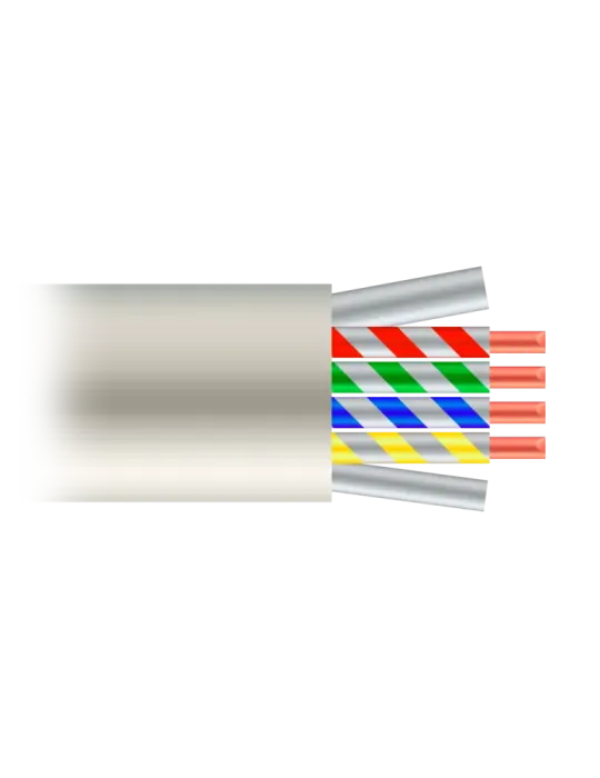 Safire Cable UTP categoría 6 - Conductor CCA - Diámetro 23 AWG-0,58mm