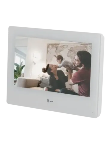 SAFIRE Monitor para videoportero - Pantalla TFT de 7″ - Audio bidirecc
