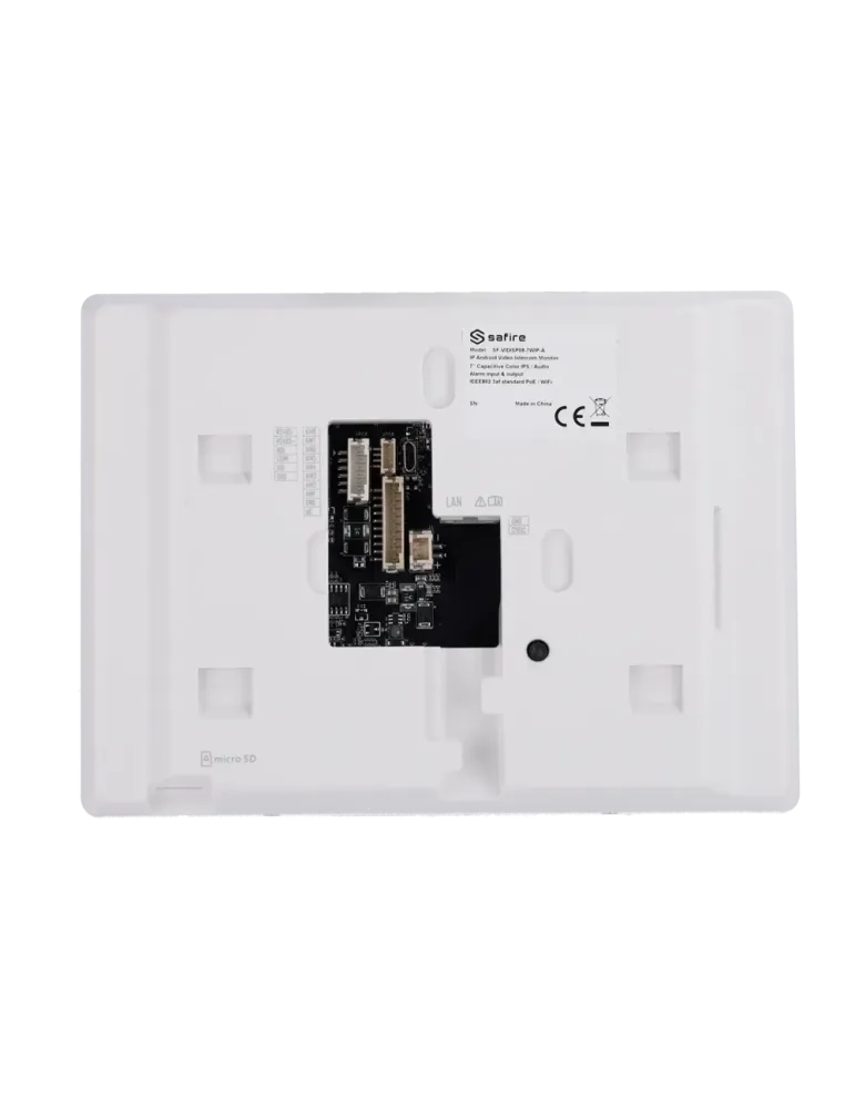 SAFIRE Monitor para videoportero - Pantalla TFT de 7″ - Audio bidirecc