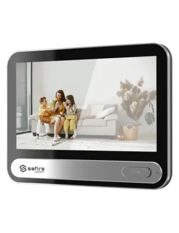 SAFIRE SMART Monitor para videoportero - Pantalla táctil IPS de 7″ - A