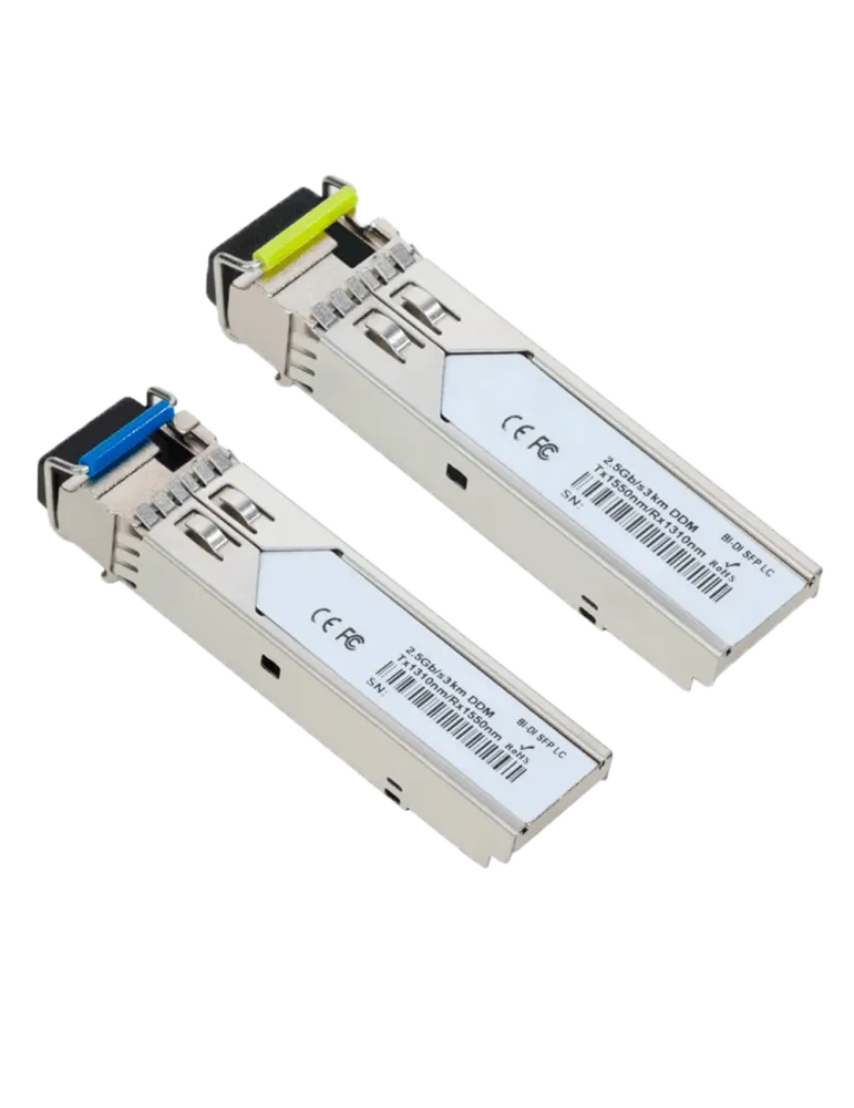 MARCA BLANCA Pareja de módulos transceptores SFP Industriales - Tx 155