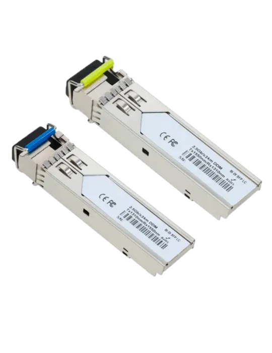 MARCA BLANCA Pareja de módulos transceptores SFP Industriales - Tx 155