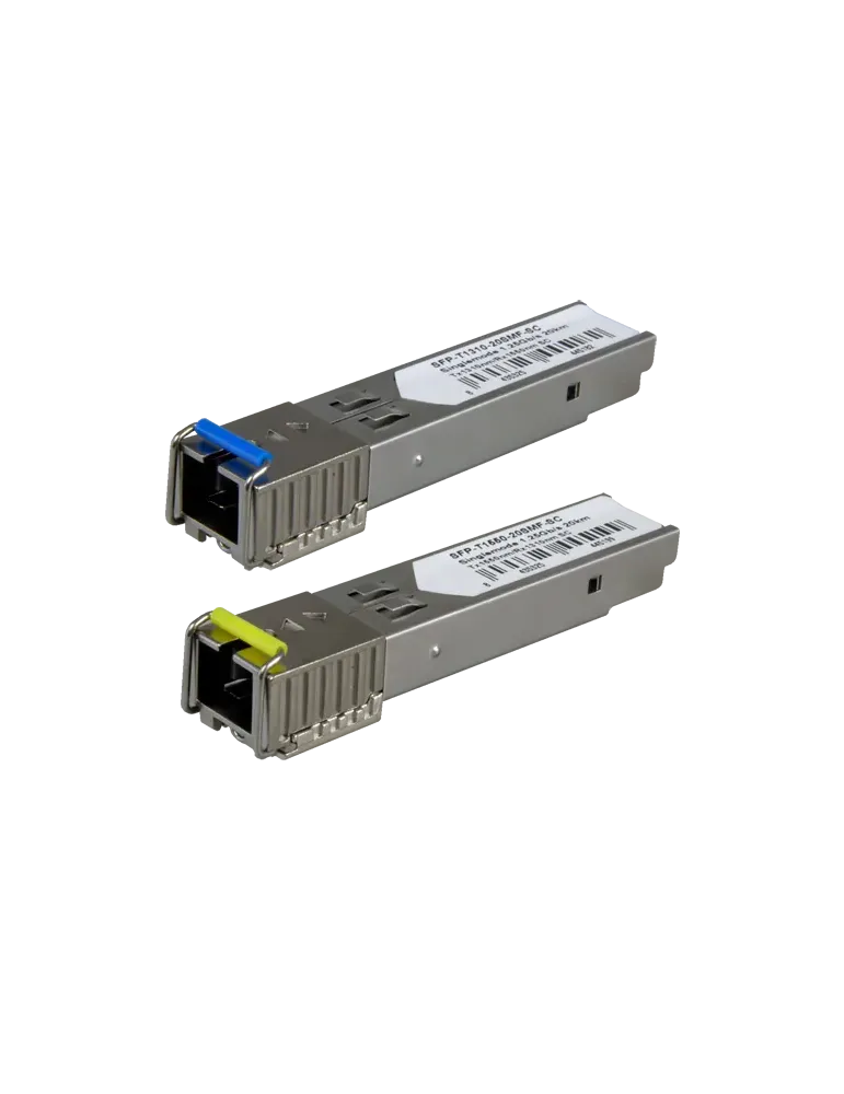 MARCA BLANCA Pareja de módulos transceptores SFP - Tx 1550/1310 nm Rx