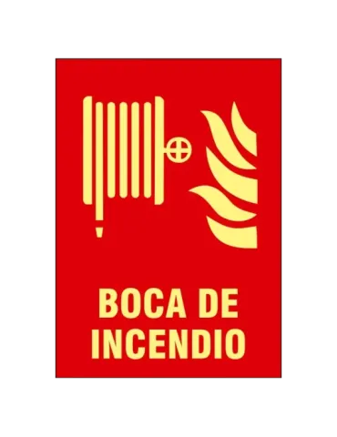 NACIONAL Cartel de señalización - Equipos de protección contra incendi