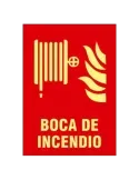NACIONAL Cartel de señalización - Equipos de protección contra incendi