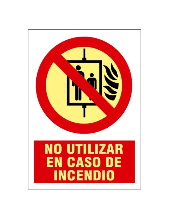 NACIONAL Cartel de señalización - Equipos de protección contra incendi