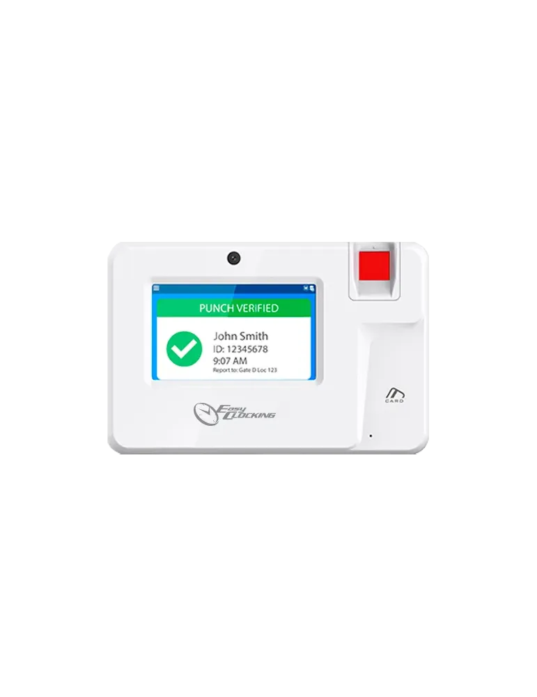 SEKUREID Control de presencia PoE - Huella, tarjeta EM y PIN - 1.000 u