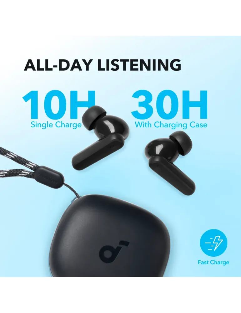 SOUNDCORE Auriculares Inalámbricos Soundcore by Anker - 10 horas de re