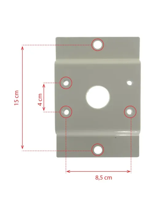 MARCA BLANCA Soporte para mástiles/farolas - Rango diámetro 60~110 mm