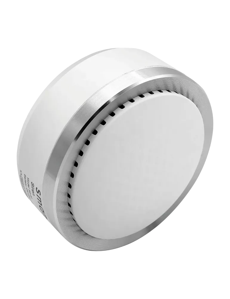 SMANOS Sirena para interior - Inalámbrico 868 MHz - Presión sonora máx