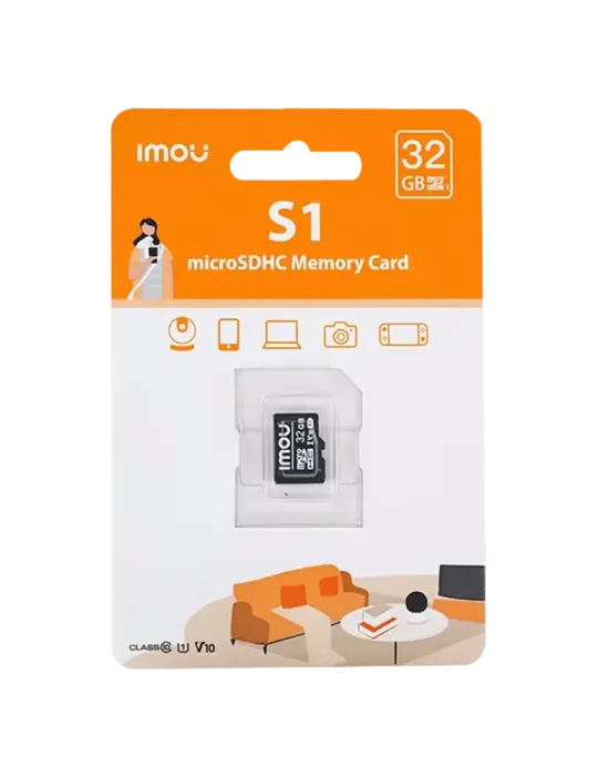 IMOU Tarjeta microSD Imou - Capacidad 32 GB - Clase 10 | Velocidad R/W