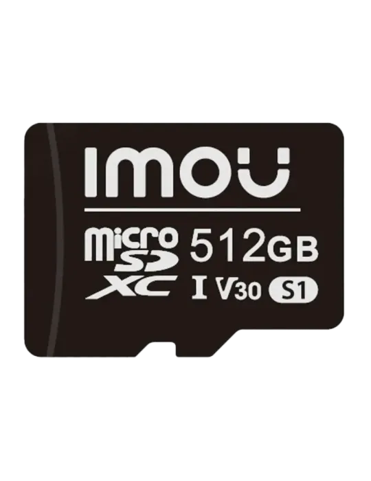 IMOU Tarjeta microSD Imou - Capacidad 512 GB - Clase 10 | Velocidad R/