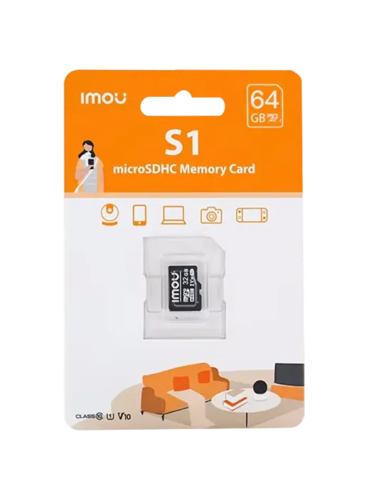 IMOU Tarjeta microSD Imou - Capacidad 32 GB - Clase 10 | Velocidad R/W