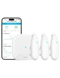 X-SENSE - Kit 3+1 TPH con puerta de enlace - 3 sensores de temperatura