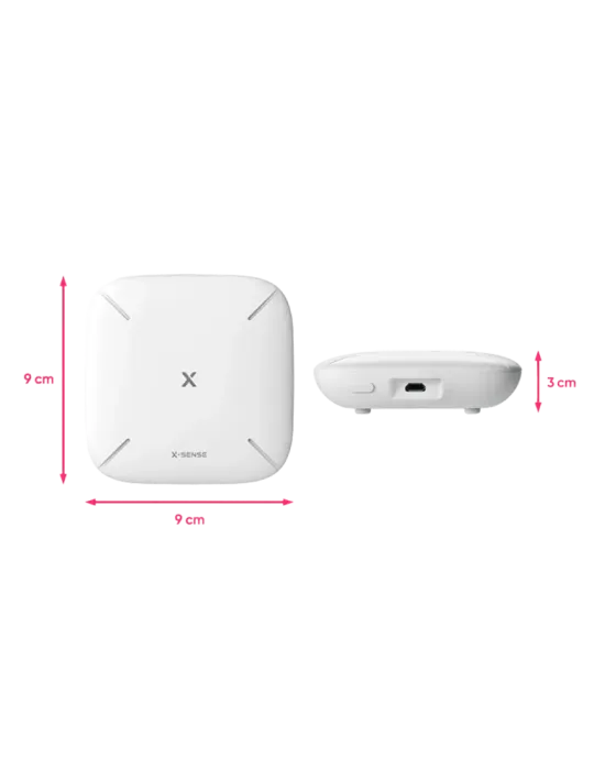 X-SENSE - Kit 3+1 TPH con puerta de enlace - 3 sensores de temperatura