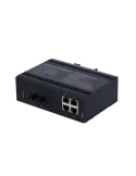 MARCA BLANCA Switch PoE Marca Blanca - Montaje en carril DIN - 4 Puert