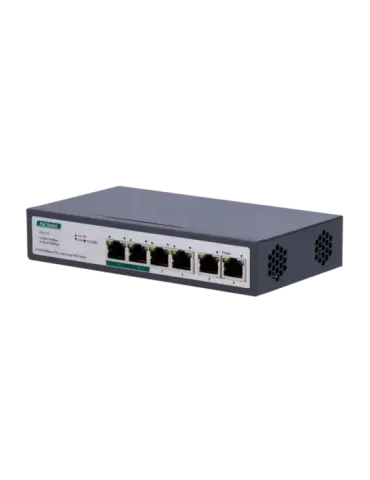 MARCA BLANCA Switch PoE - 4 puertos PoE+ FE + 2 FE Uplink - Velocidad