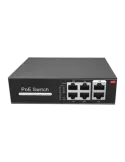 MARCA BLANCA Switch PoE - 4 puertos PoE + 2 Uplink RJ45 - Velocidad ha