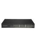 SAFIRE Switch - 24 puertos RJ45 + 2 SFP GIGA - Velocidad de puertos 10