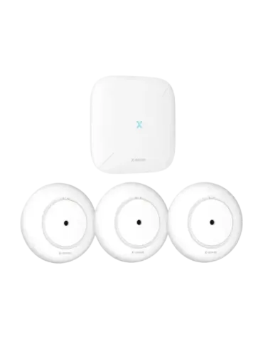 X-SENSE Detector inteligente de fugas de agua - Pack 3 SWS51 + 1 Base