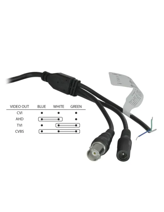 MARCA BLANCA Cámara domo Gama 1080p PRO - 4 en 1 (HDTVI / HDCVI / AHD