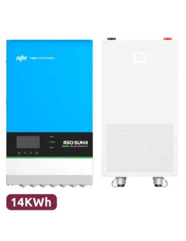 TBB Pack Inversor + Batería - Potencia 8000W - 2 entradas MPPT - Inver