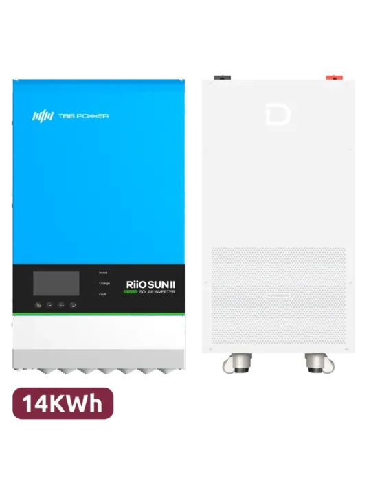 TBB Pack Inversor + Batería - Potencia 8000W - 2 entradas MPPT - Inver