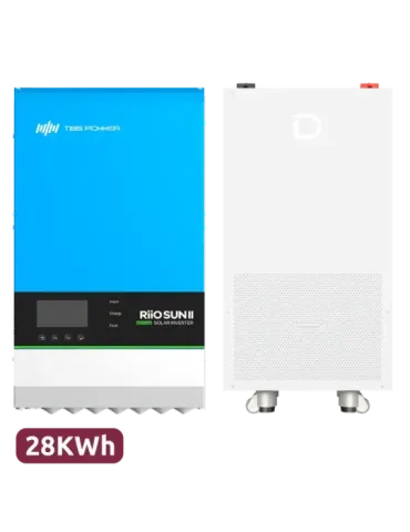 TBB Pack Inversor + Batería - Potencia 8000W - 2 entradas MPPT - Inver