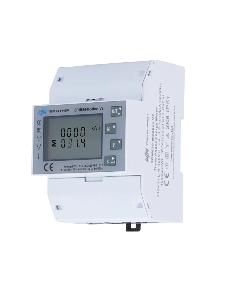 TBB Smart Meter TBB - Trifásico | Bidireccional - Compatible con inver