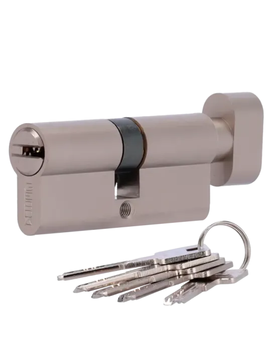 TEDEE Cilindro de alta seguridad doble embrague - Anti-bumping, ganzúa