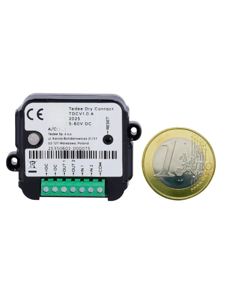 TEDEE Accesorio de módulo de entradas y salidas - Comunicación Bluetoo